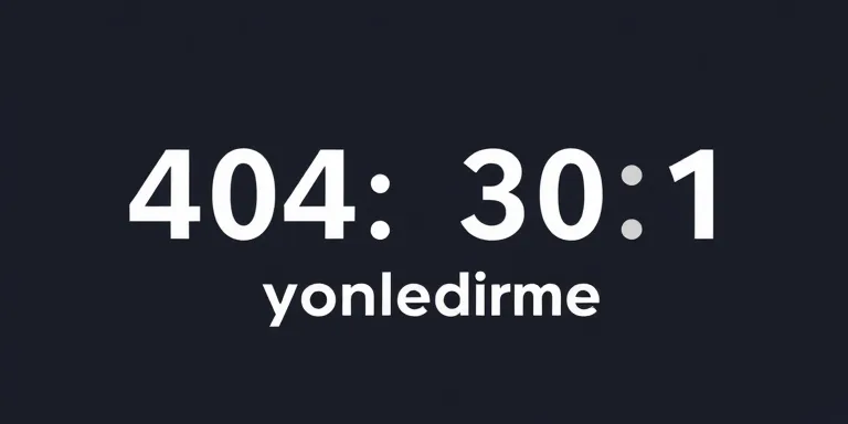 404 301 Yonlendirme